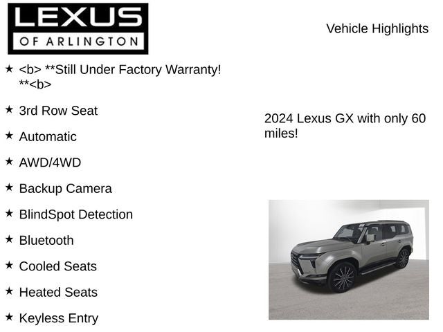 2024 Lexus GX 550 Luxury