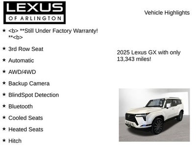 2025 Lexus GX 550 GX 550 Luxury+