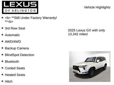 2025 Lexus GX 550 GX 550 Luxury+