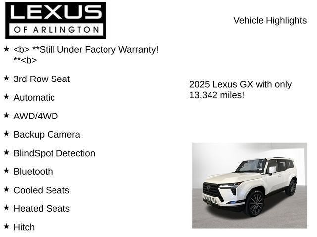 2025 Lexus GX 550 GX 550 Luxury+