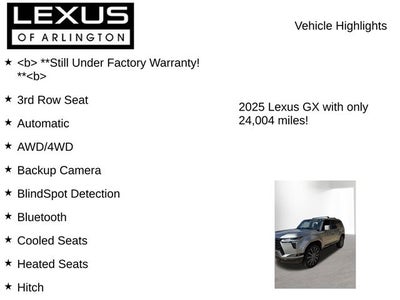 2025 Lexus GX LUXURY PLUS