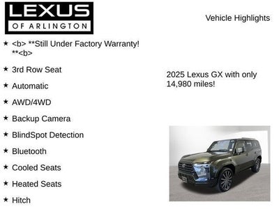 2025 Lexus GX 550 GX 550 Luxury+
