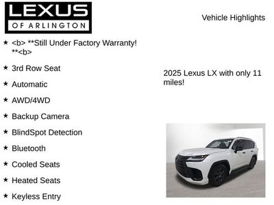 2025 Lexus LX 700h OVERTRAIL