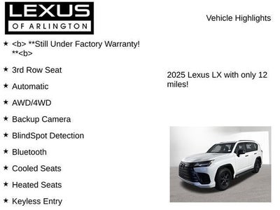 2025 Lexus LX OVERTRAIL