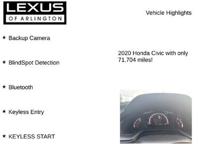 2020 Honda Civic Sport