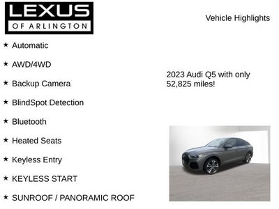 2023 Audi Q5 Sportback S line Premium Plus