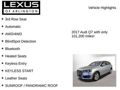 2017 Audi Q7 3.0T Premium Plus quattro