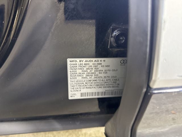 2017 Audi Q7 3.0T Prestige quattro