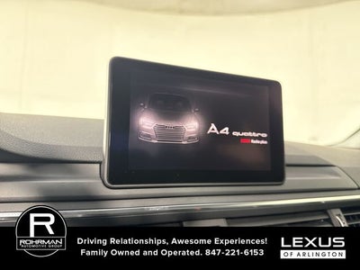 2017 Audi A4 2.0T Premium quattro