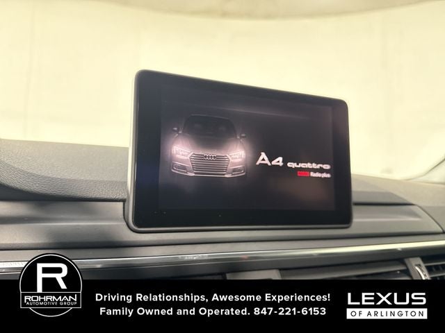 2017 Audi A4 2.0T Premium quattro