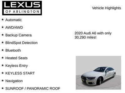 2020 Audi A6 Premium Plus