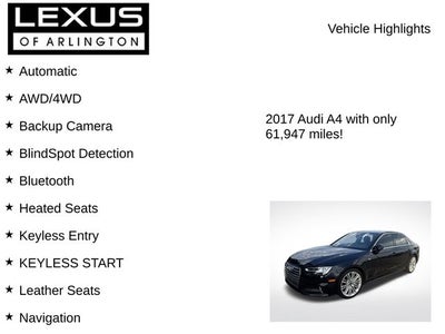 2017 Audi A4 Prestige