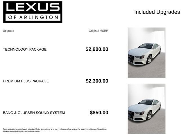 2015 Audi A5 2.0T Premium Plus quattro