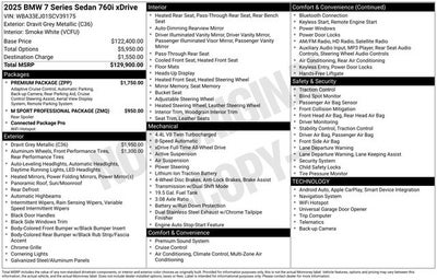 2025 BMW 7 Series 760i xDrive