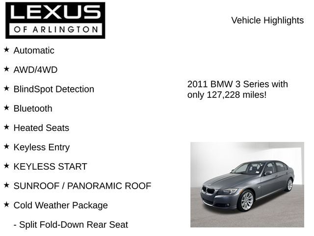 2011 BMW 3 Series 328i xDrive