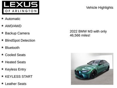 2022 BMW M3 Competition xDrive