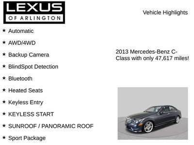 2013 Mercedes-Benz C-Class C 300 Sport