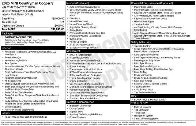 2025 MINI Countryman All4 Cooper S