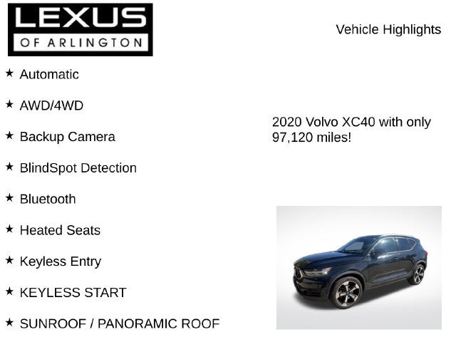 2020 Volvo XC40 Momentum