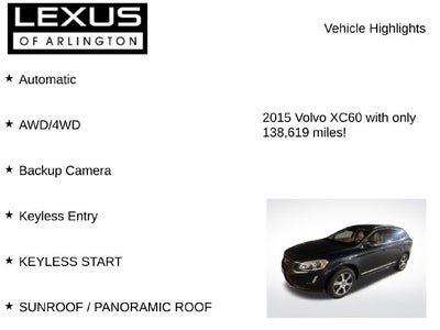 2015 Volvo XC60 T6