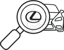 Magnifying Glass icon | Lexus of Arlington in Arlington Heights IL