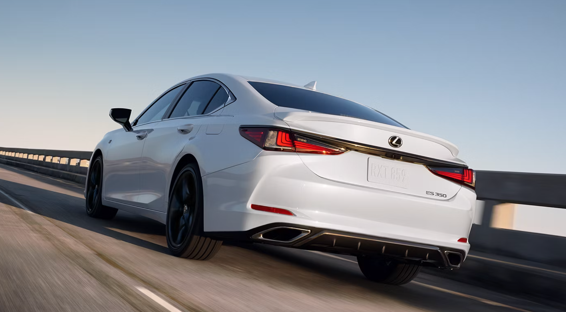 2025 Lexus ES 350 F SPORT in ultra white