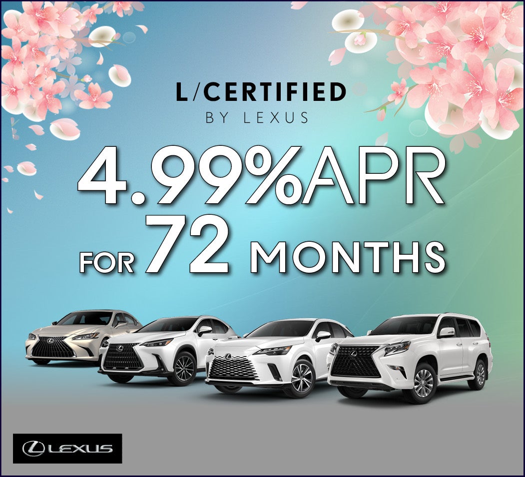 4.99% APR For 72 Months