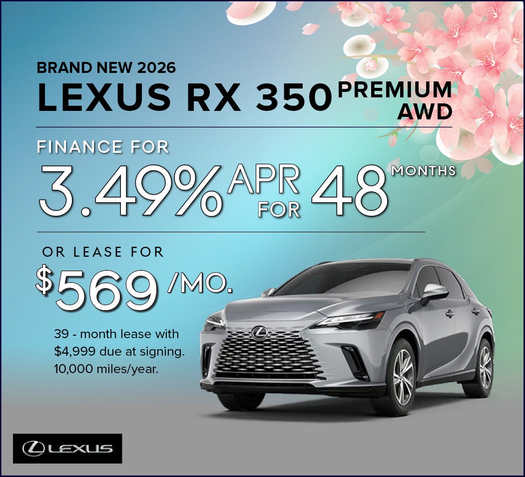 2026 Lexus RX 350