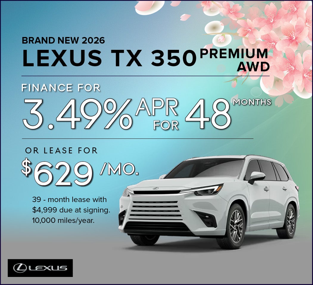 2026 Lexus TX 350