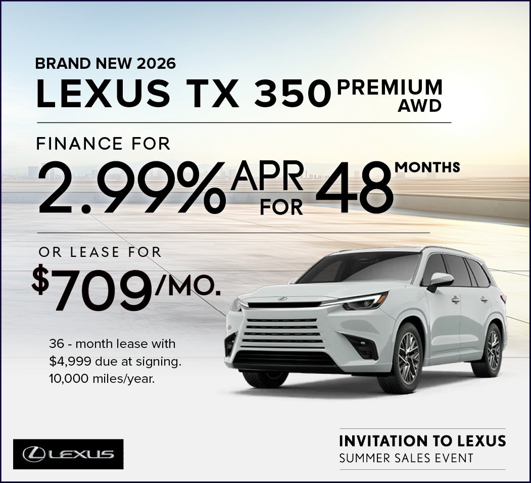 Brand New 2026 Lexus TX 350 Premium AWD