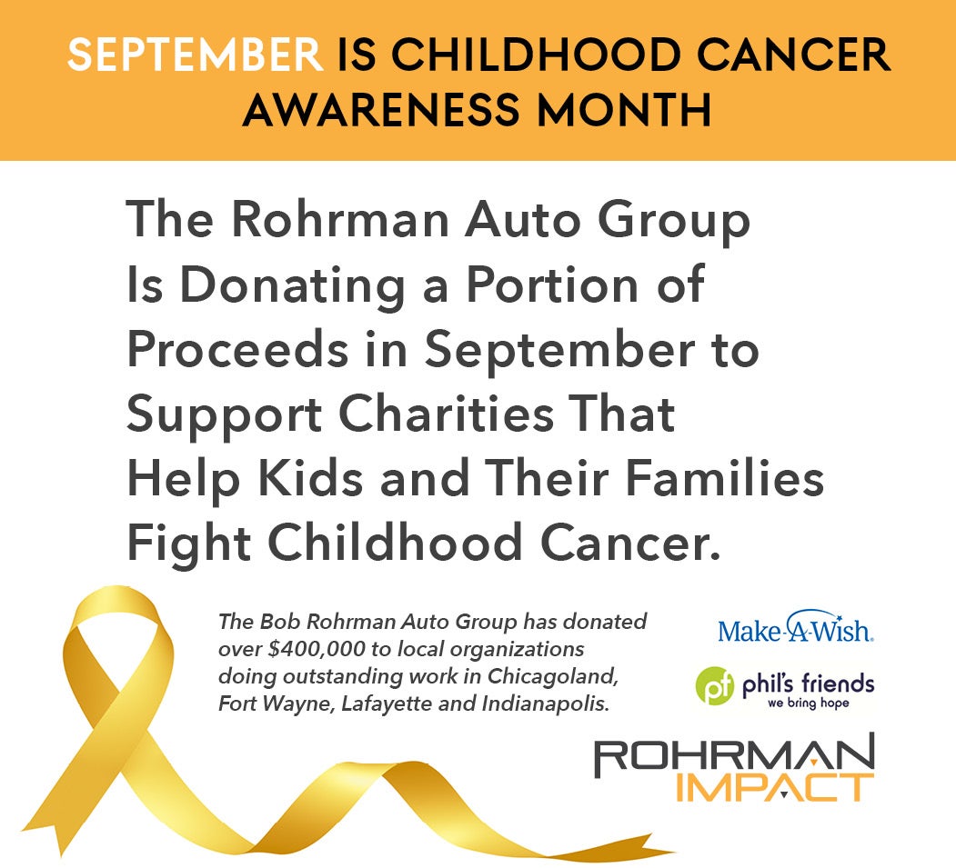 SEPTEMBER IS CHILDHOOD CANCER AWARENESS MONTH