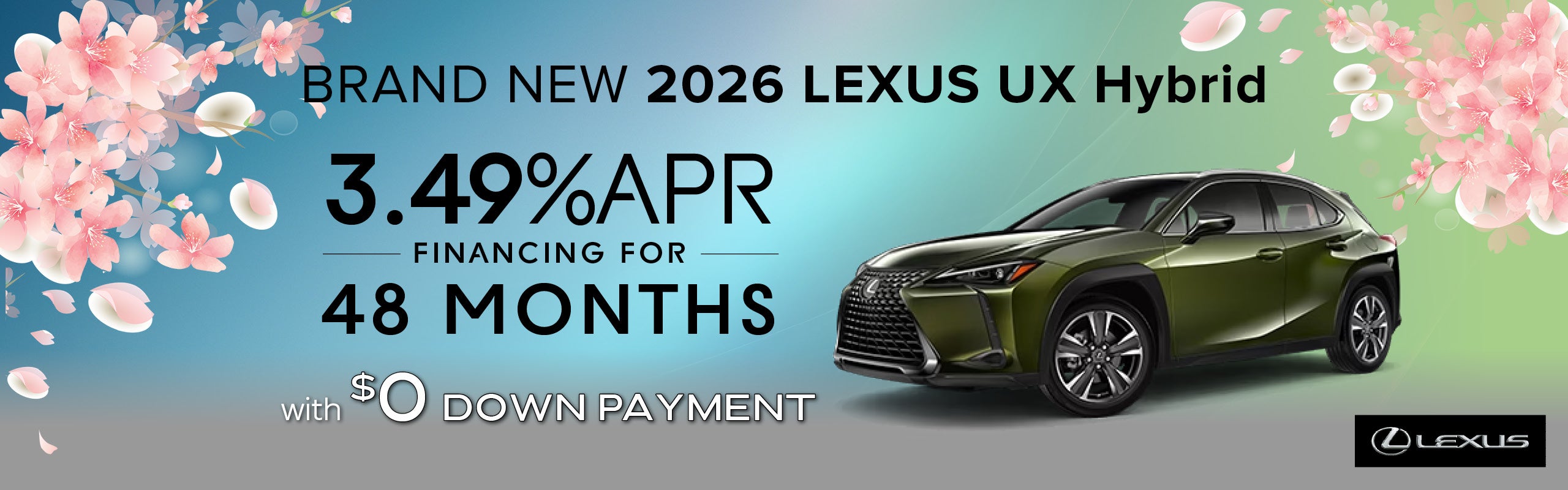 Brand New 2026 Lexus UX