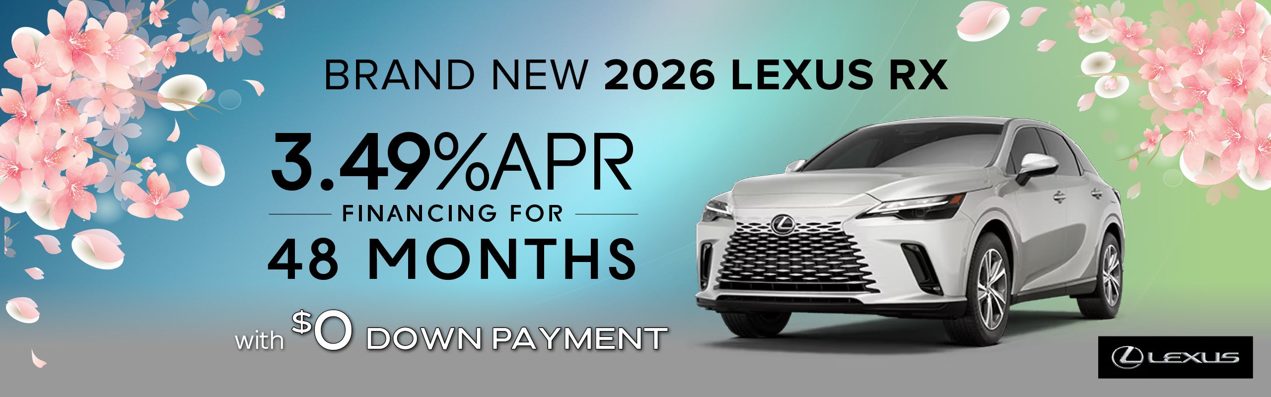 Brand New 2026 Lexus RX