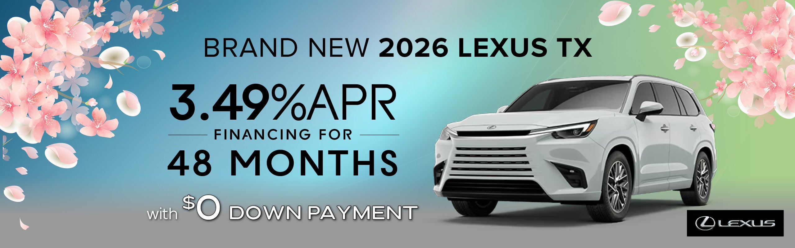 Brand New 2026 Lexus TX