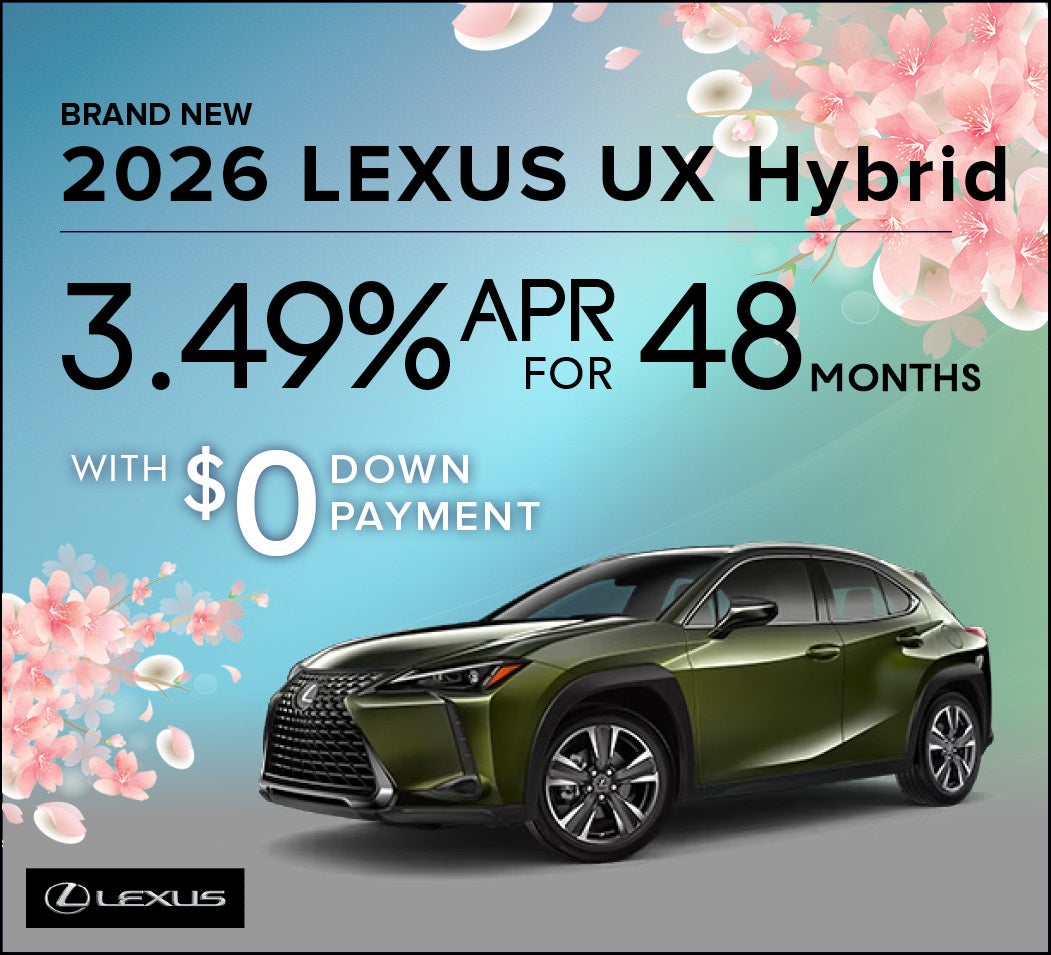 Brand New 2026 Lexus UX