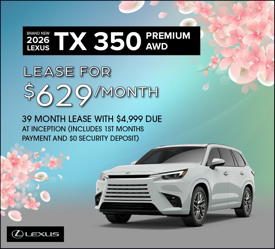 Brand New 2026 Lexus TX350 Premium AWD