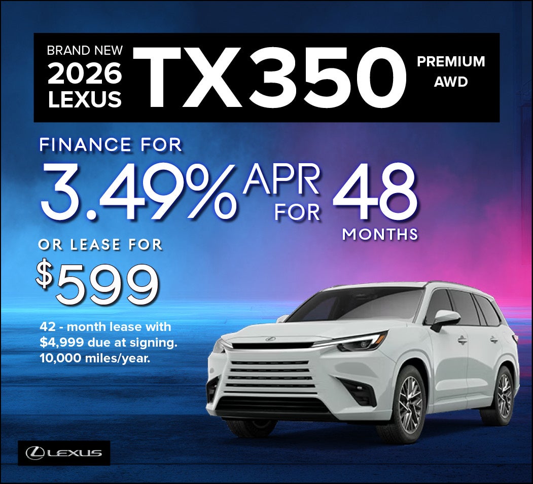 Brand New 2026 Lexus TX 350 Premium AWD