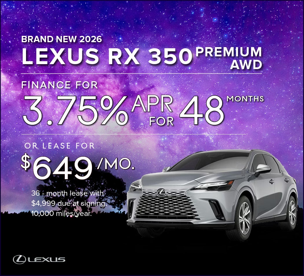 Brand New 2026 Lexus RX 350 Premium AWD