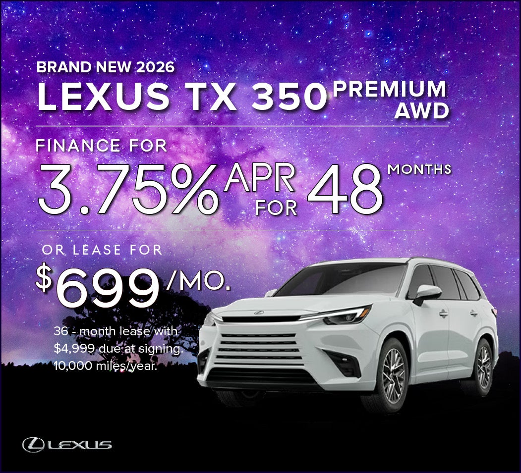 Brand New 2026 Lexus TX 350 Premium AWD