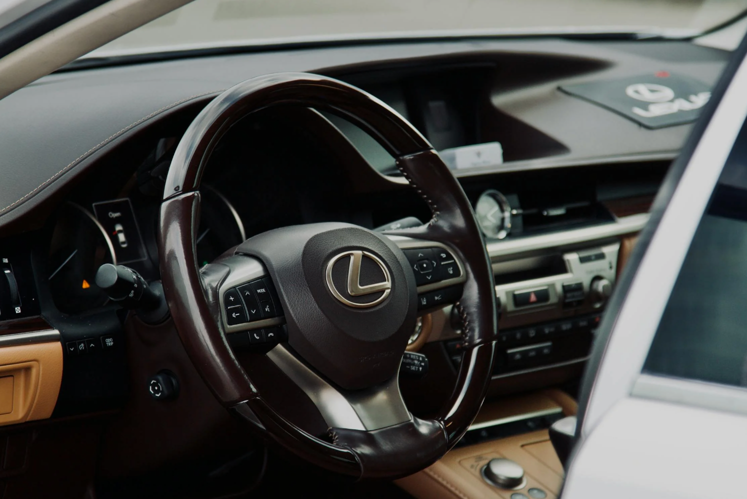 Lexus steering wheel