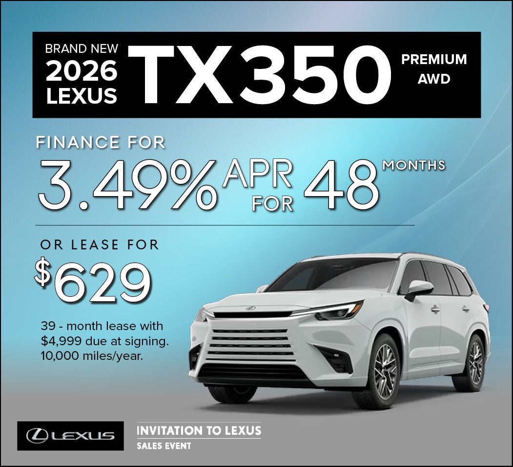 Brand New 2026 Lexus TX 350 Premium AWD