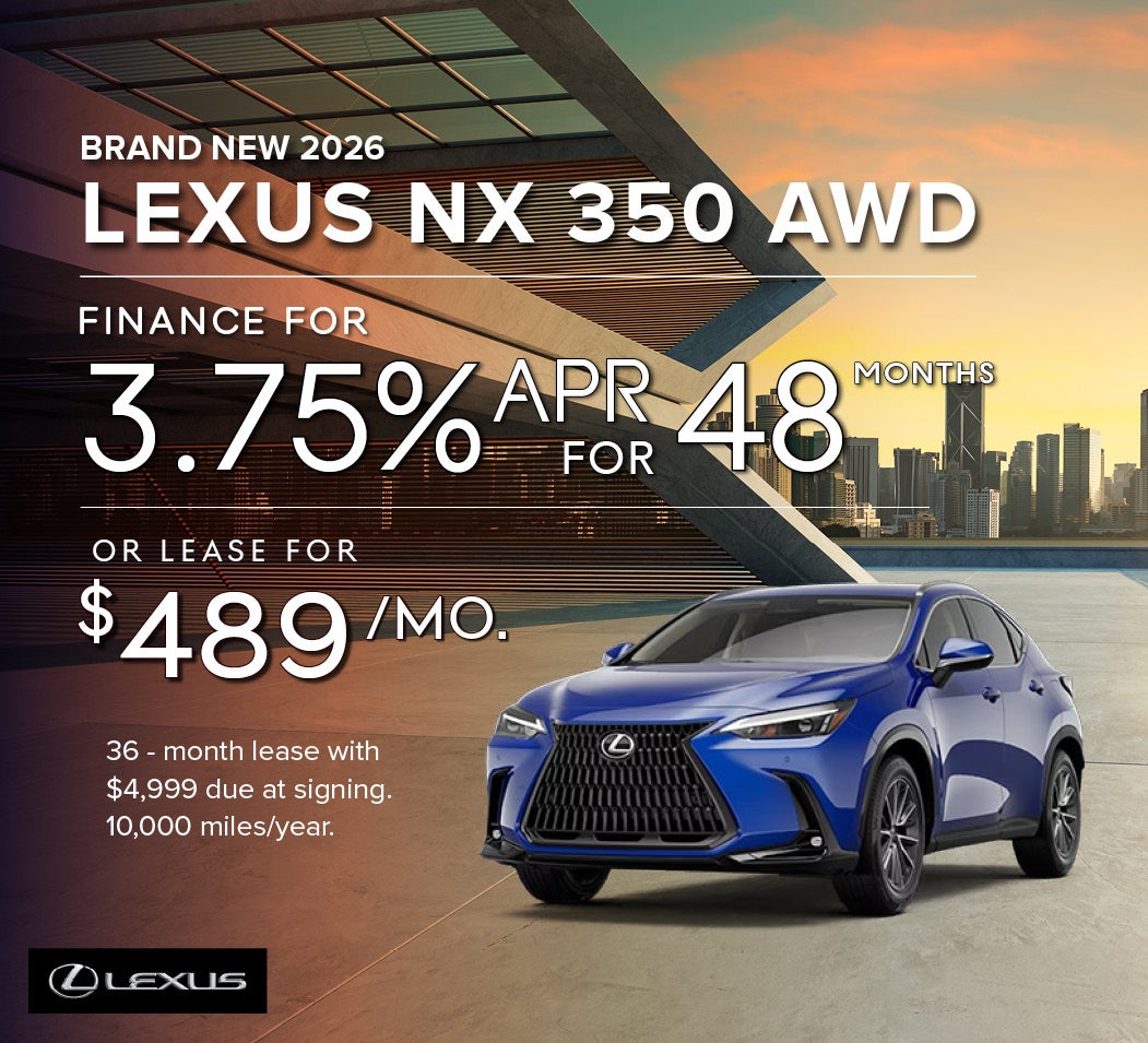 Brand New 2026 Lexus NX 350 AWD