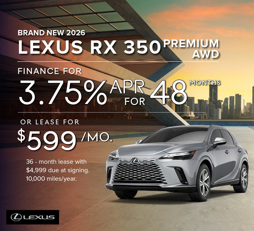 Brand New 2026 Lexus RX 350 Premium AWD