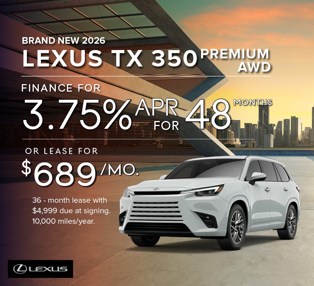Brand New 2026 Lexus TX 350 Premium AWD