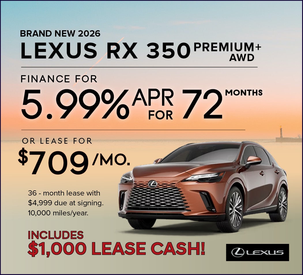 Brand New 2026 Lexus RX 350 Premium+ AWD