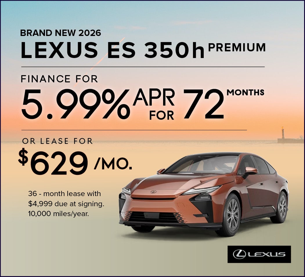 Brand New 2026 Lexus ES 350h Premium