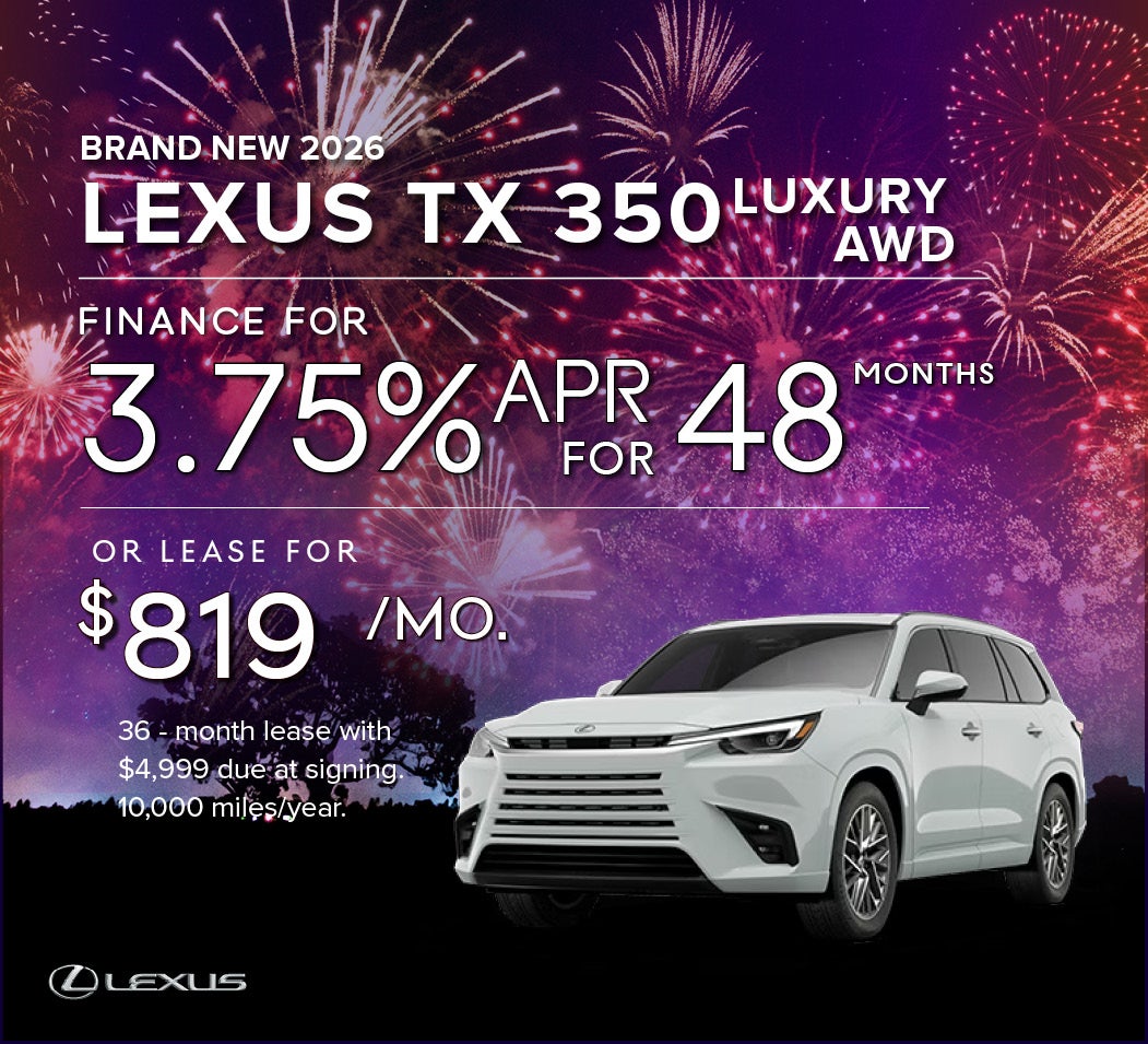 Brand New 2026 Lexus TX 350 Luxury AWD